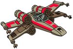 X-wing representing an antibody