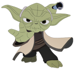 Yoda representing a memory CD4+ T-lymphocyte